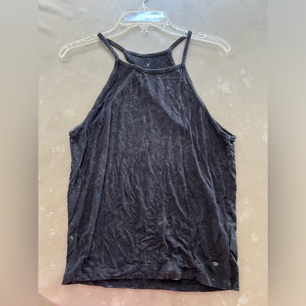american eagle soft & sexy halter necked tank top